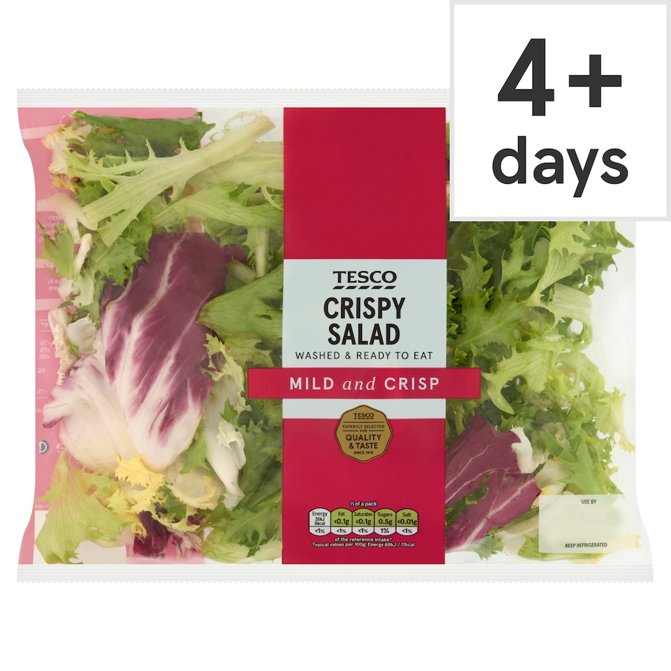 Tesco Crispy Salad 110g (c)