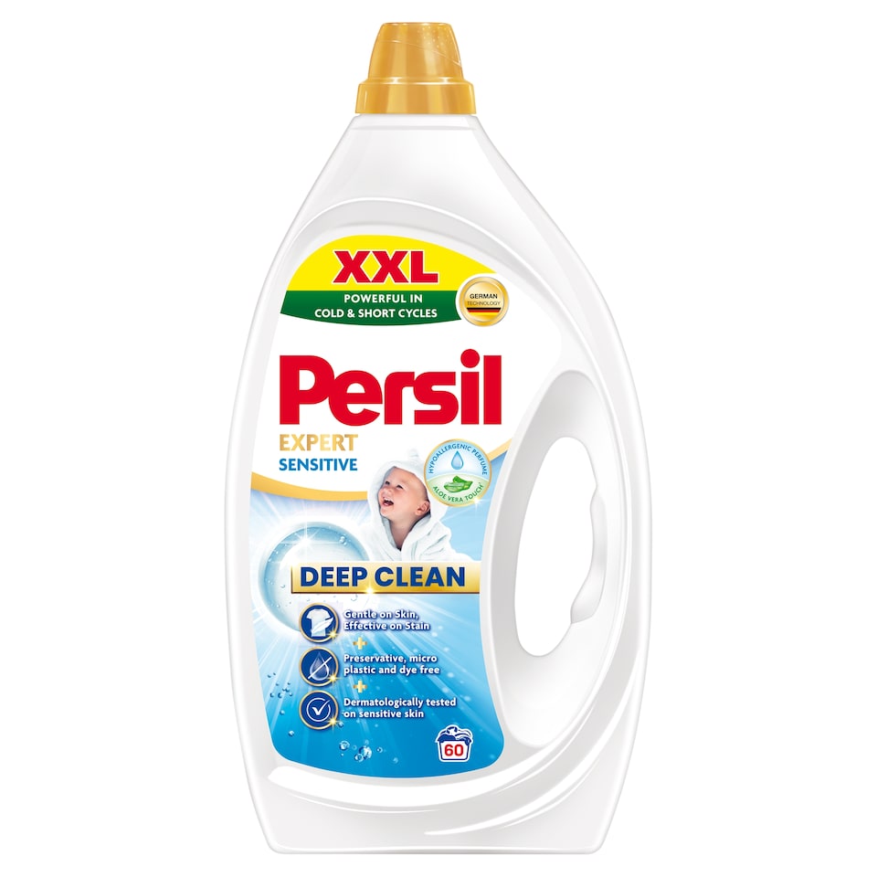 Persil Expert Sensitive Liquid Detergent 60 Washes 2,7 l