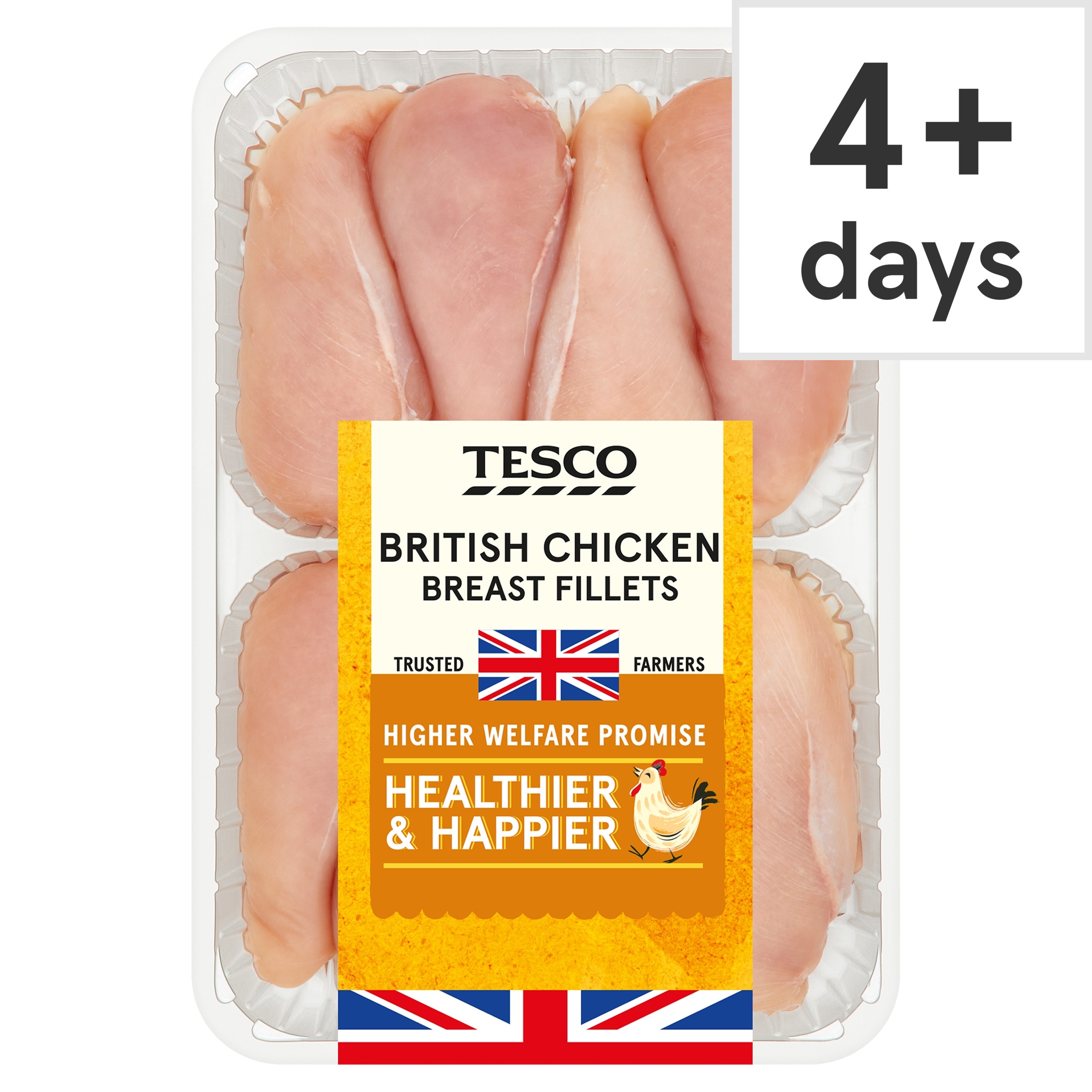 Tesco Large Chicken Fillet Pack 1.6Kg