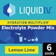 image 1 of Liquid I.V. Hydration Multiplier Electrolyte Powder Mix Lemon Lime 6x16g