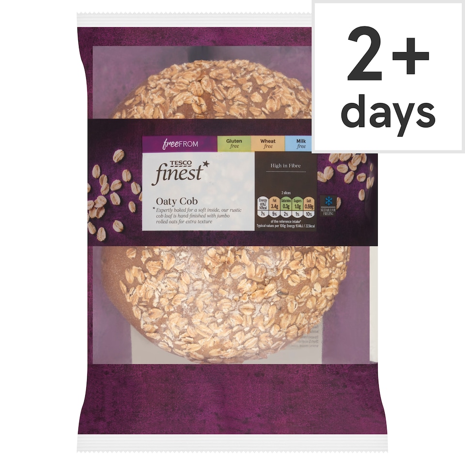 image 1 of Tesco Finest Free From Oaty Cob 400g
