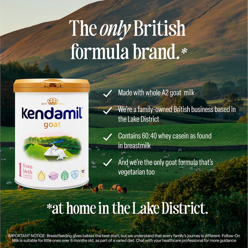 image 1 of Kendamil Goat First Infant Milk Stage 1 From Birth 800g