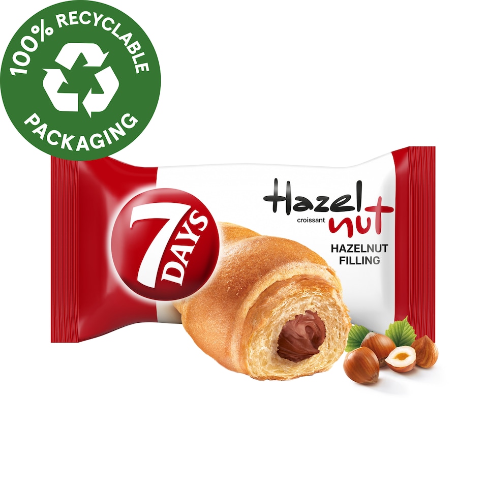 7DAYS croissant mogyorós töltelékkel 60 g