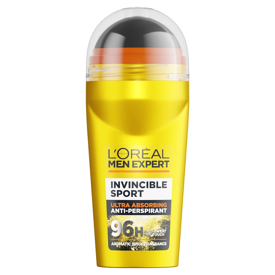 image 1 of L'Oreal Men Expert Invincible Sport Roll-On Deodorant 50ml