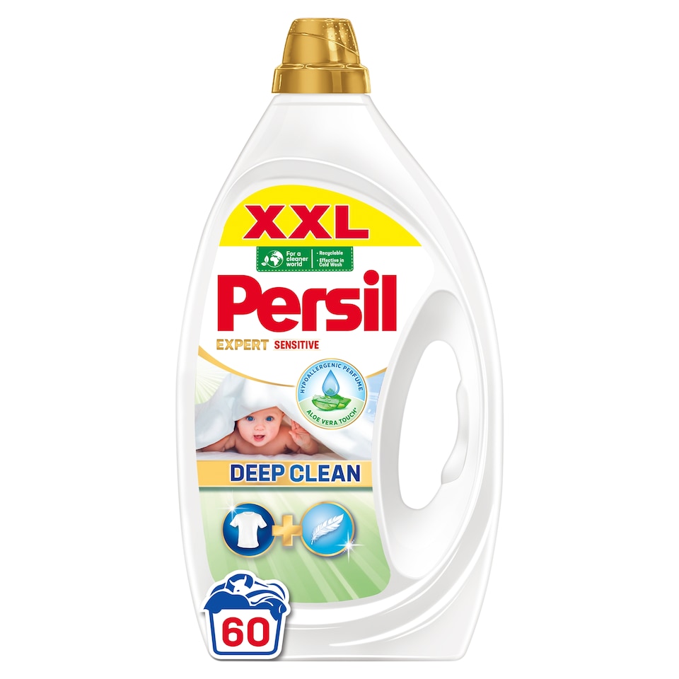 image 1 of Persil Expert Sensitive Laundry Detergent 60 Washes 2.70 L