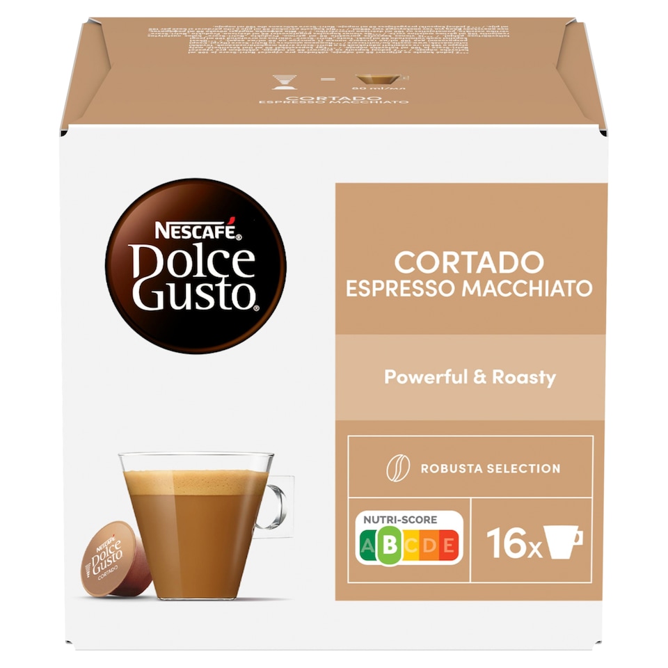 image 1 of NESCAFÉ® Dolce Gusto® Cortado - Coffee Capsules - 16 Pcs