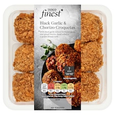 Tesco Finest Black Garlic & Chorizo Croquetas 210g