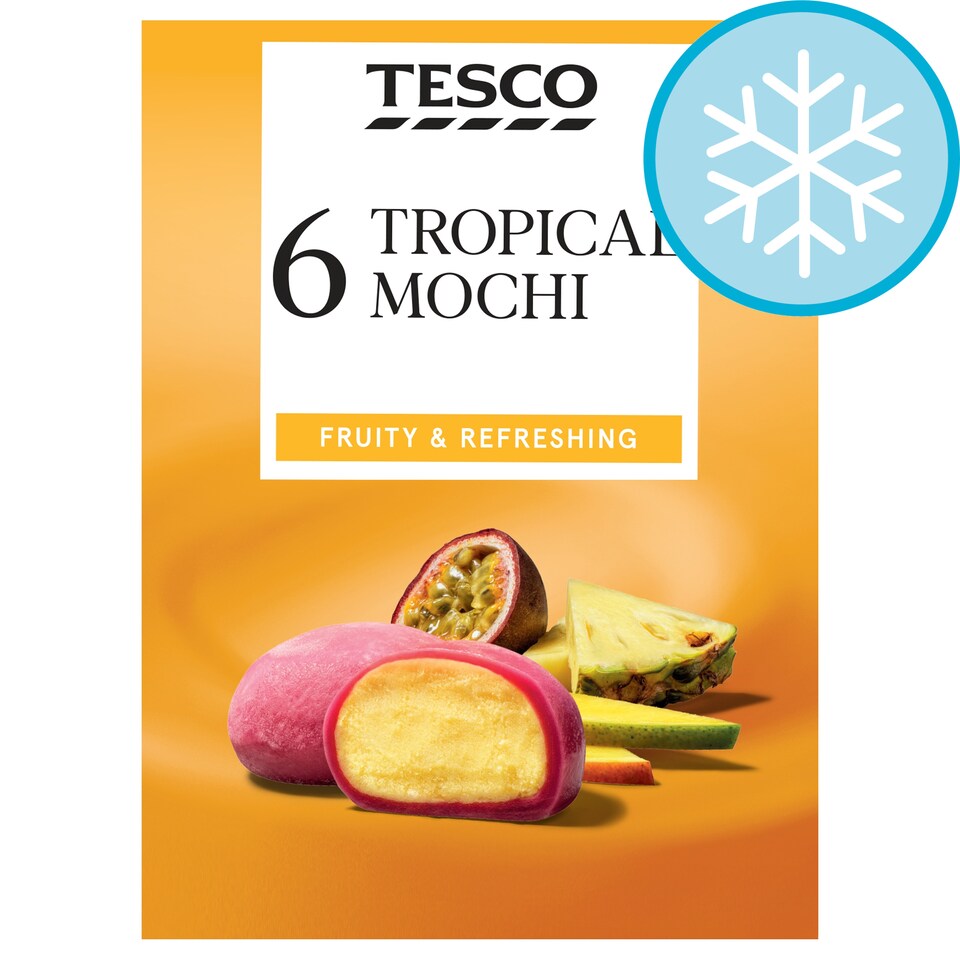 Tesco 6 Tropical Mochi 210g