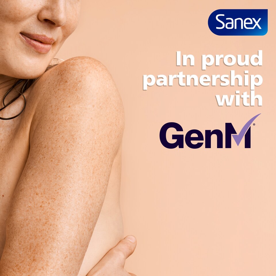 image 1 of Sanex Expert Skin Health+ Menopause Shower Gel Body Wash 450ml