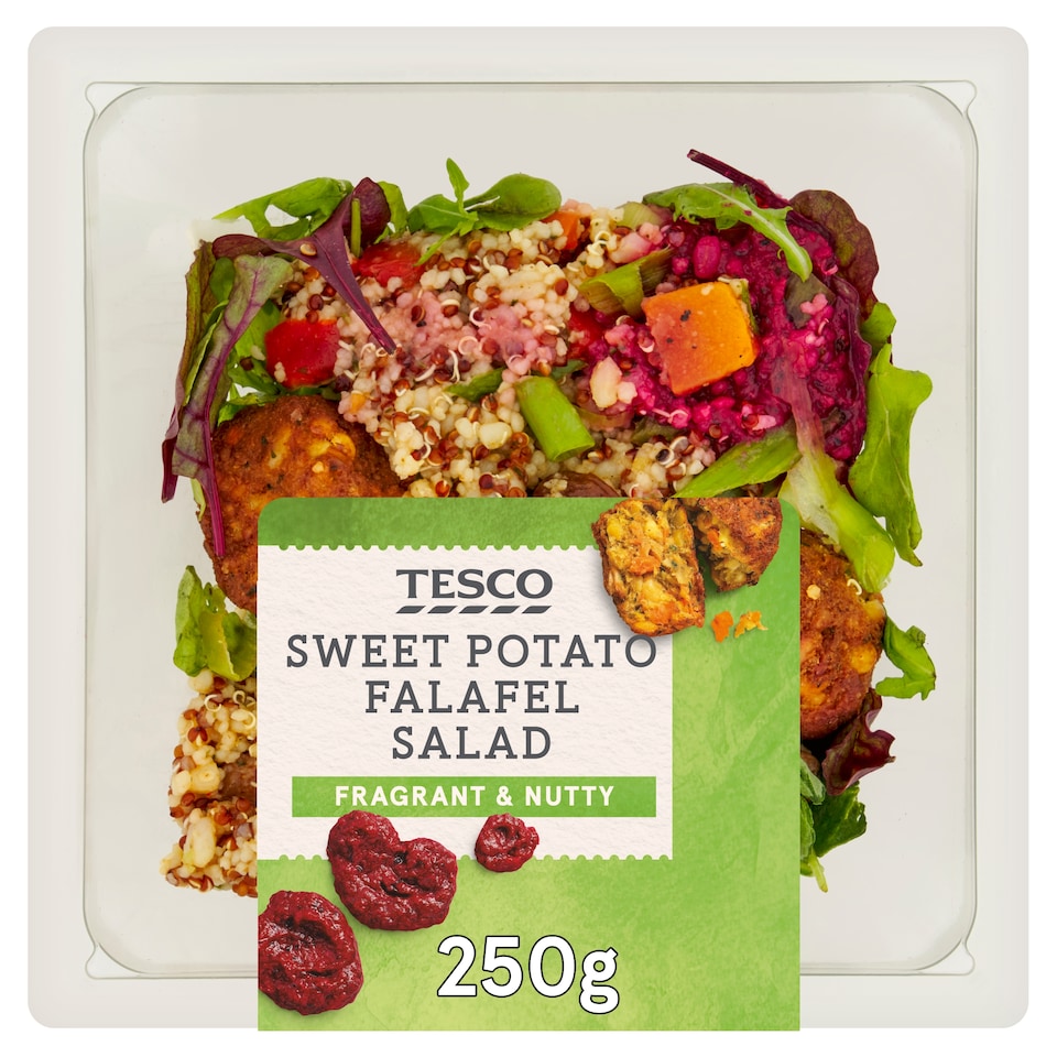 Tesco Sweet Potato Falafel Salad 250g