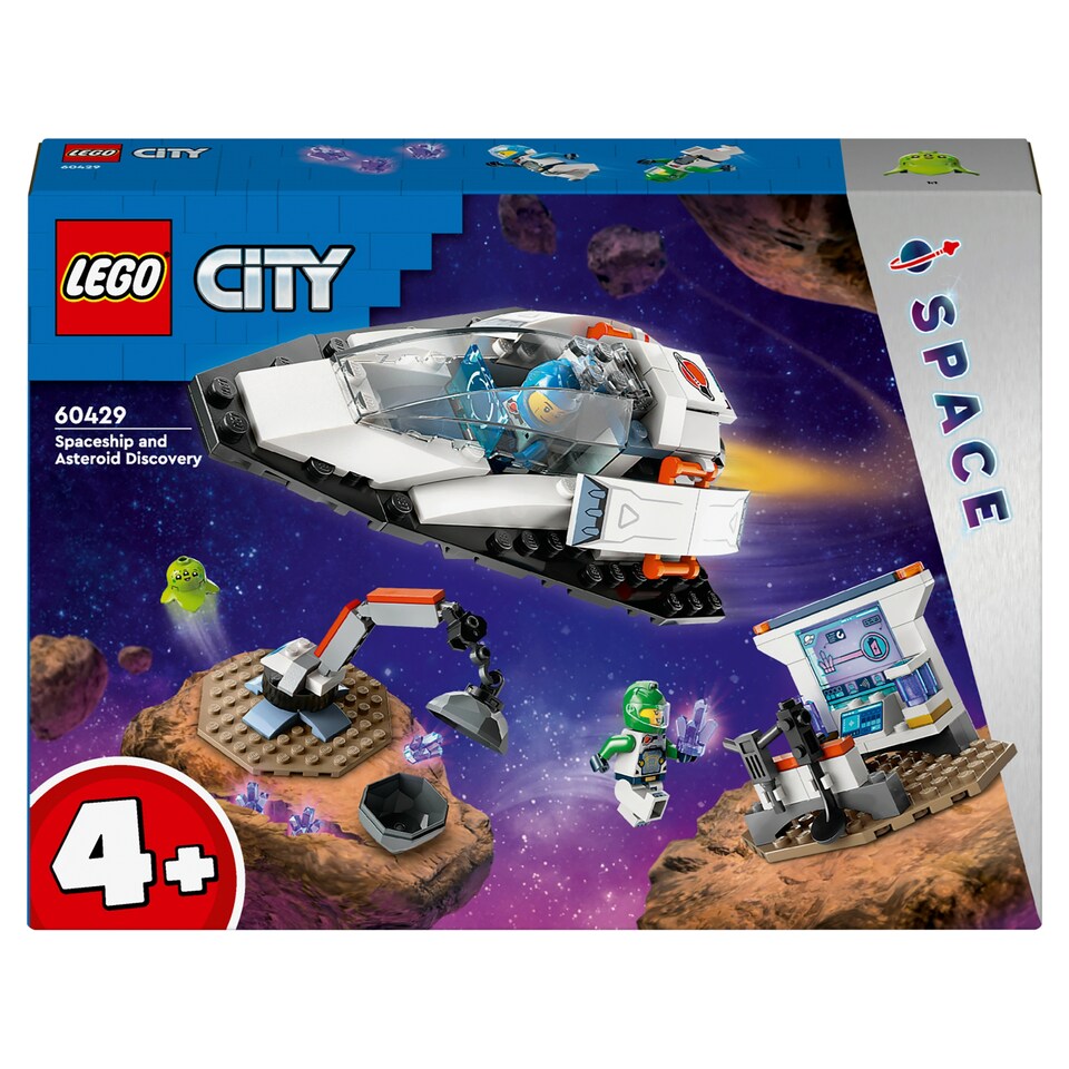 LEGO City 60429 Űrhajó és aszteroidák felfedezése  1. kép