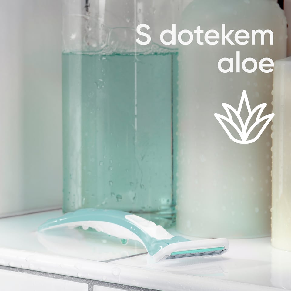 Obrázek 1 pro produkt Gillette Venus Extra Comfort Sensitive Pohotová Holítka, Balení Po 6