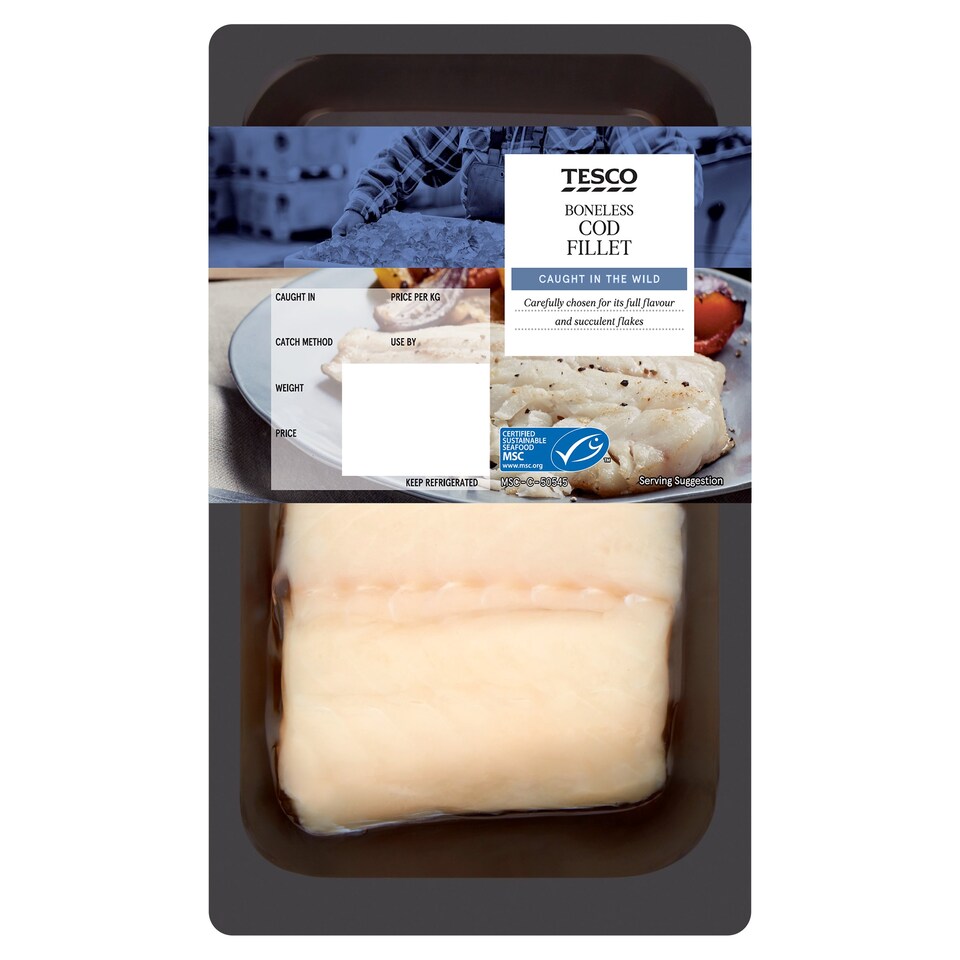 Tesco Cod Fillets Tesco Groceries