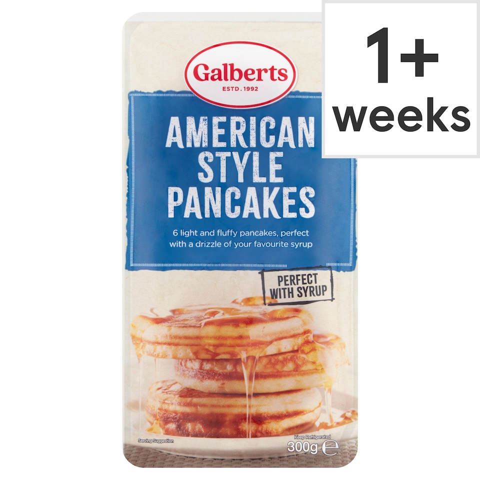 Galberts American Pancake 6 Pack 300G