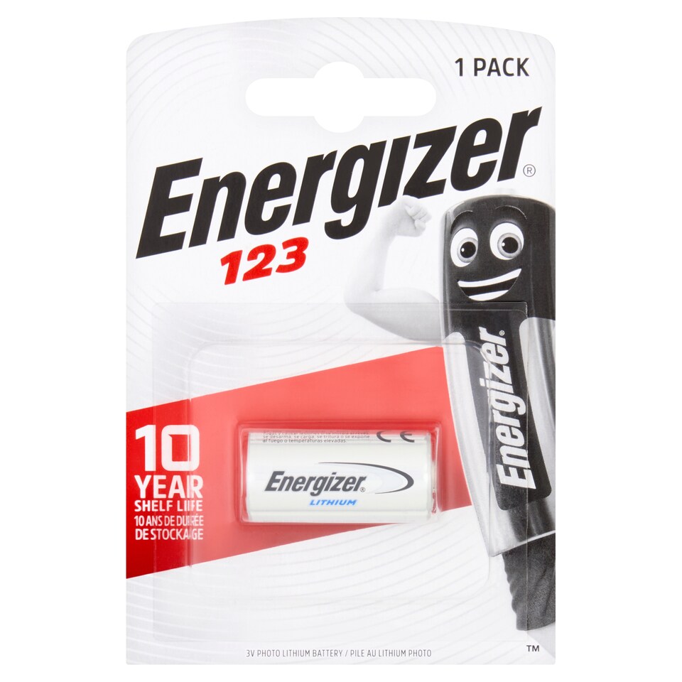 Energizer Lithium 123 3 Volt
