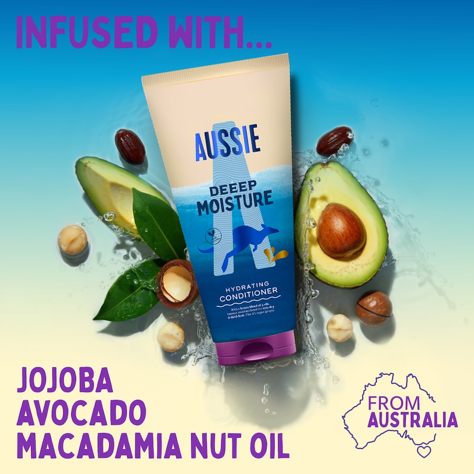 image 1 of Aussie Deep Moisture Hair Conditioner 200ml