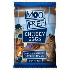 Moo Free Choccy Eggs 50G