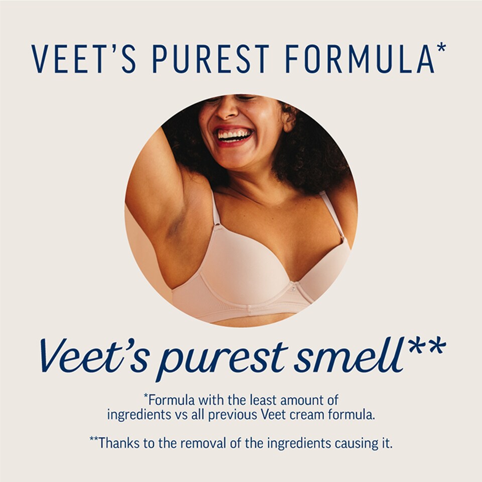 image 1 of Veet Pure Hair Removal Cream Legs & Body Sensitive 200ml