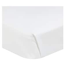 Tesco 100% Cotton Flat White King Size