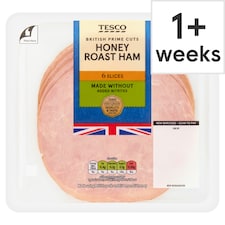 Tesco Made Without Added Nitrites British Cooked Ham Wafer Thin 8 Slices 120g