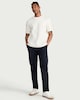 image 2 of F&F Textured Relaxed Fit T-Shirt in Ecru