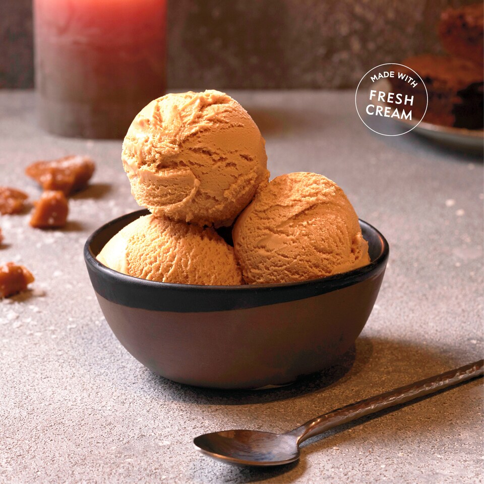 image 1 of Judes Salted Caramel Ice Cream 460Ml