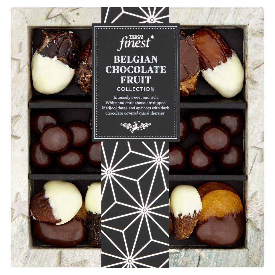 Tesco Finest Christmas Chocolate Fruit Collection 280G Tesco Groceries