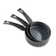 image 4 of Russell Hobbs Ceramic Saucepan Set 3pc