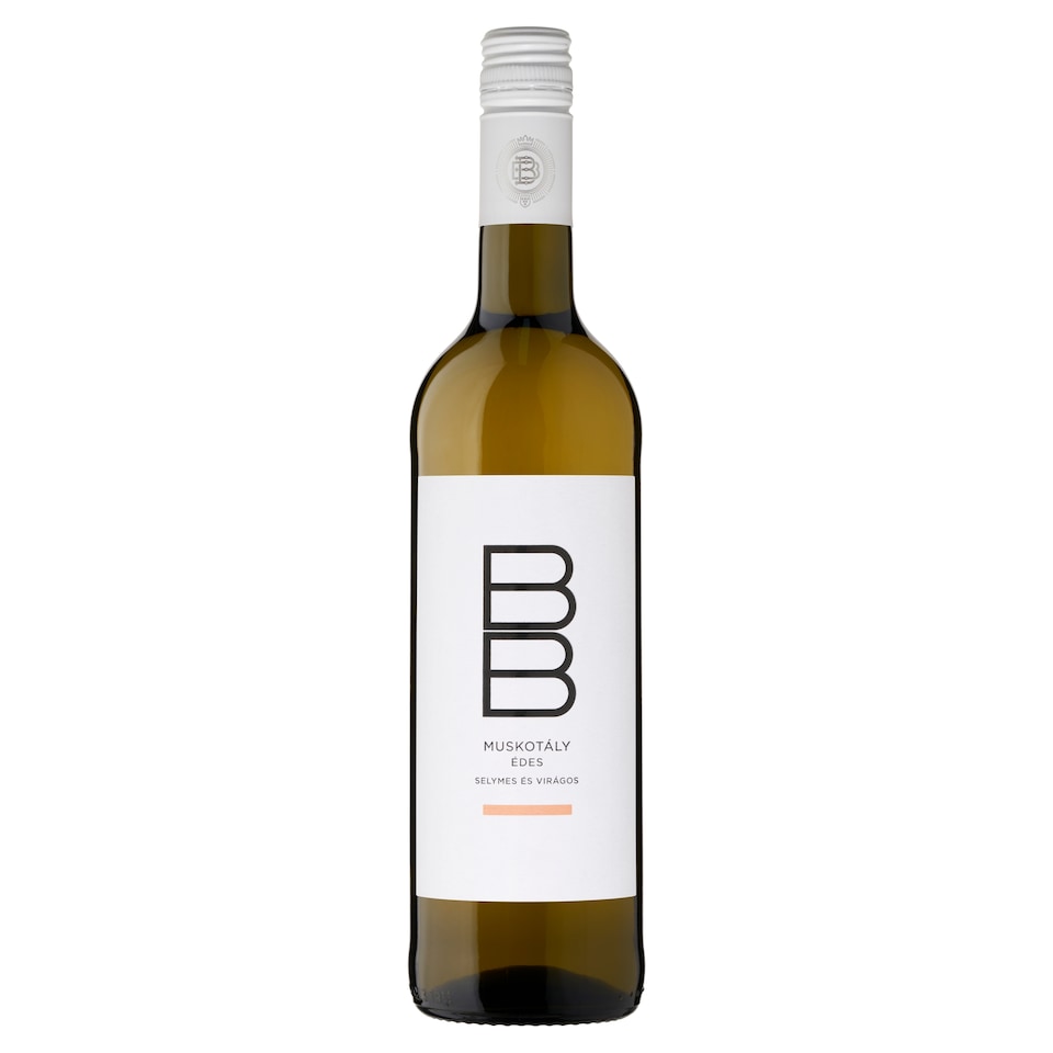 BB Balatonboglári Muskotály Sweet White Wine 10,5% 0,75 l
