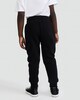 image 4 of F&F Boys Cotton Rich Cuffed Cargo Joggers in Black
