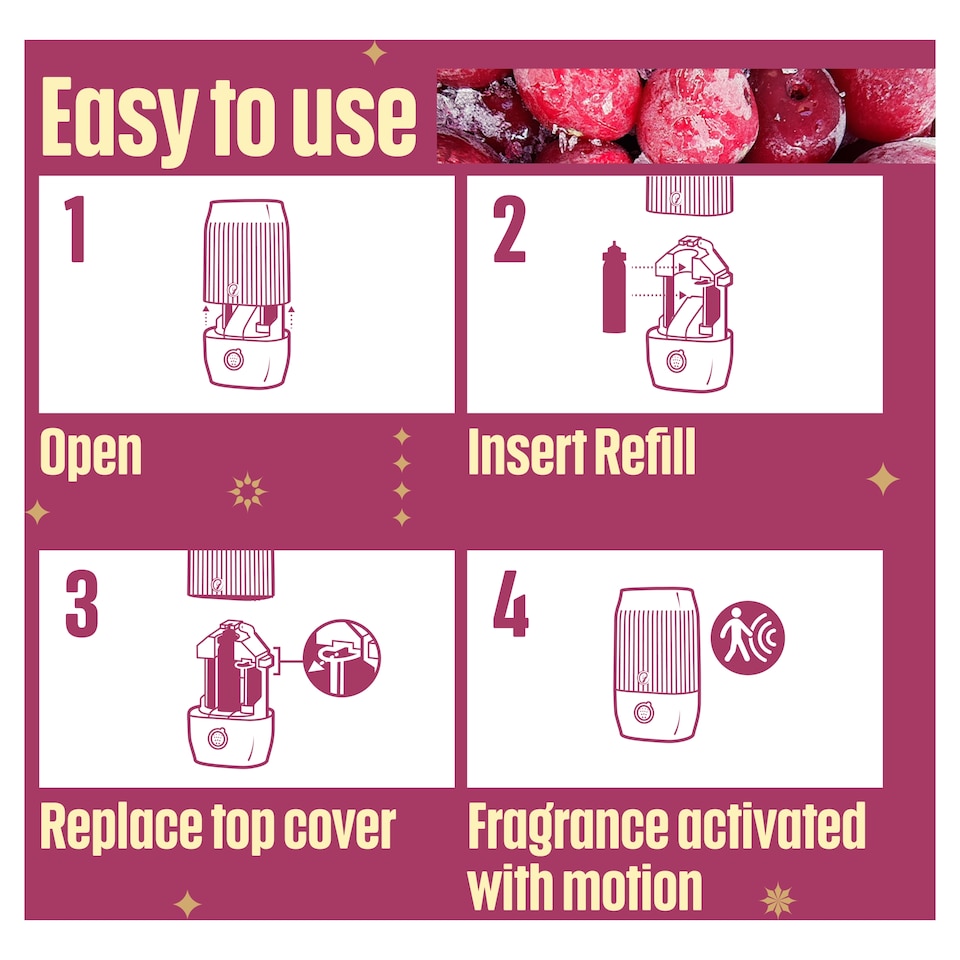 image 1 of Glade ONE Sense & Spray Frosted Floral Cherries Limited Edition 13ml