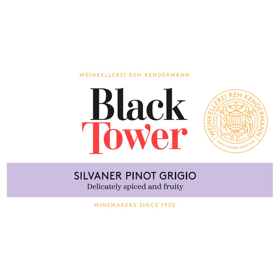 image 1 of Black Tower Pinot Grigio 75Cl (C)