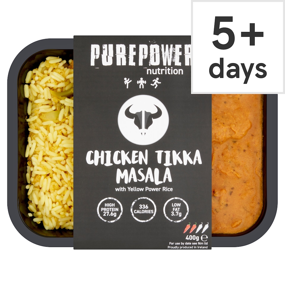 Purepower Chicken Tikka Masala With Power Rice 400G