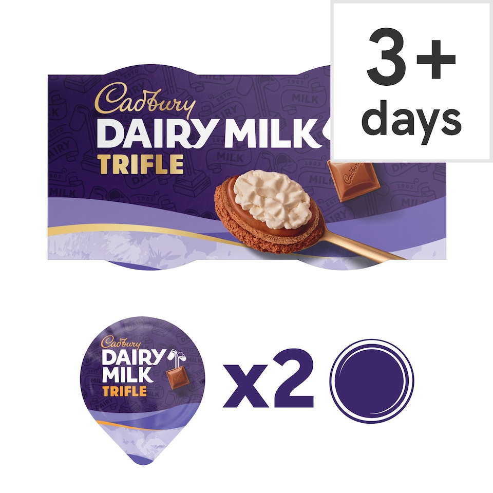 Cadbury Layers Of Joy Chocolate Dessert 2 X90g