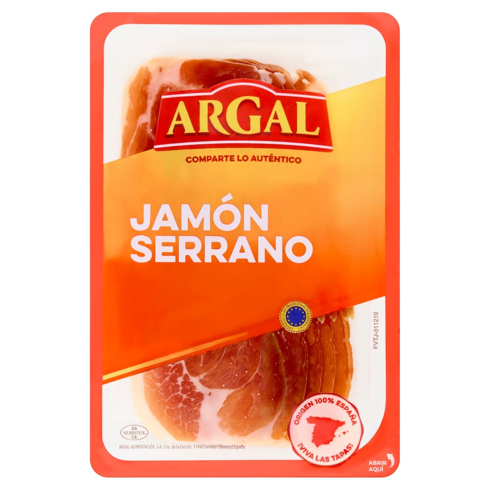 ARGAL Jamon Serrano Ham 80g