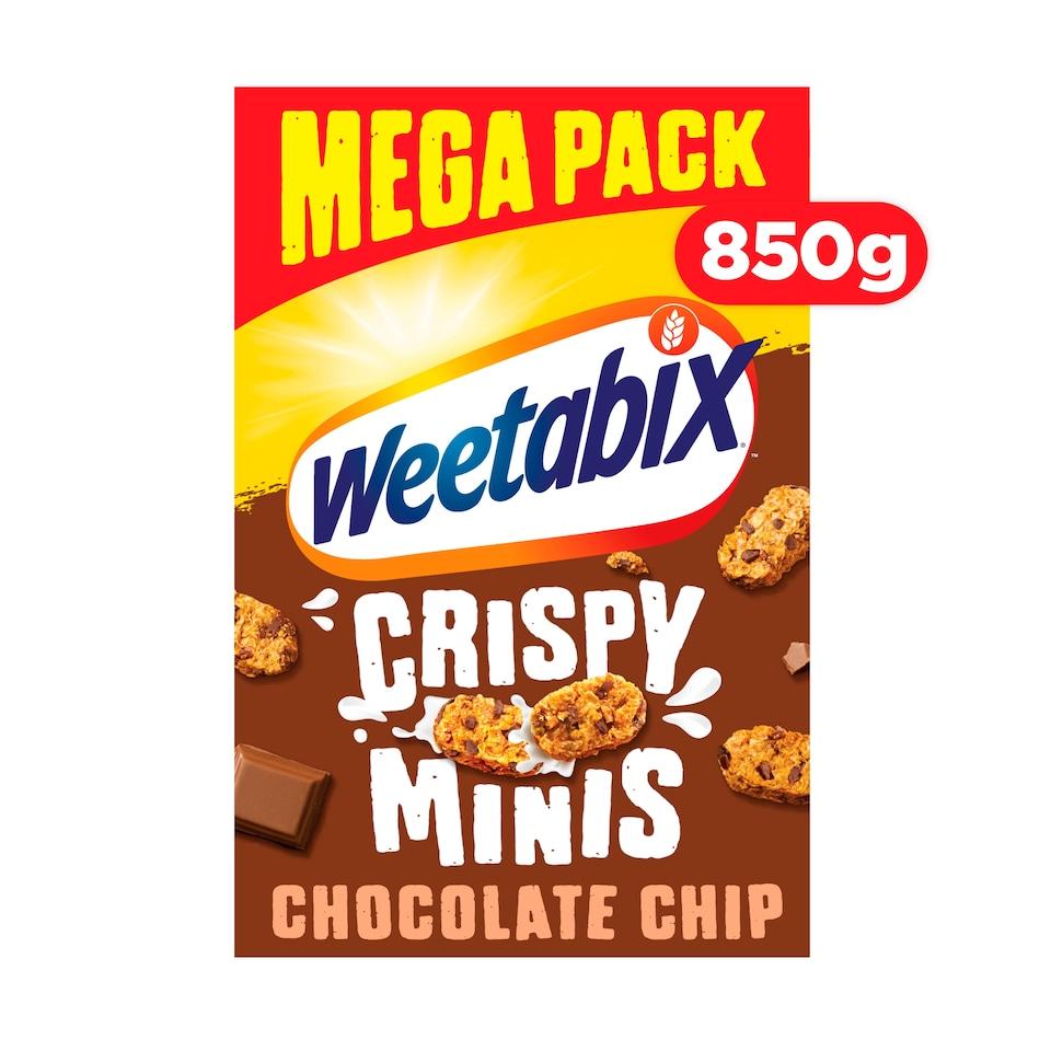 Weetabix Crispy Minis Chocolate Chip Cereal 850g