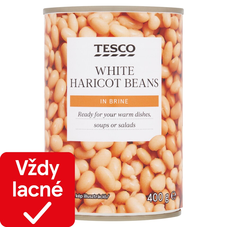 Tesco Biela fazuľa v slanom náleve 400 g
