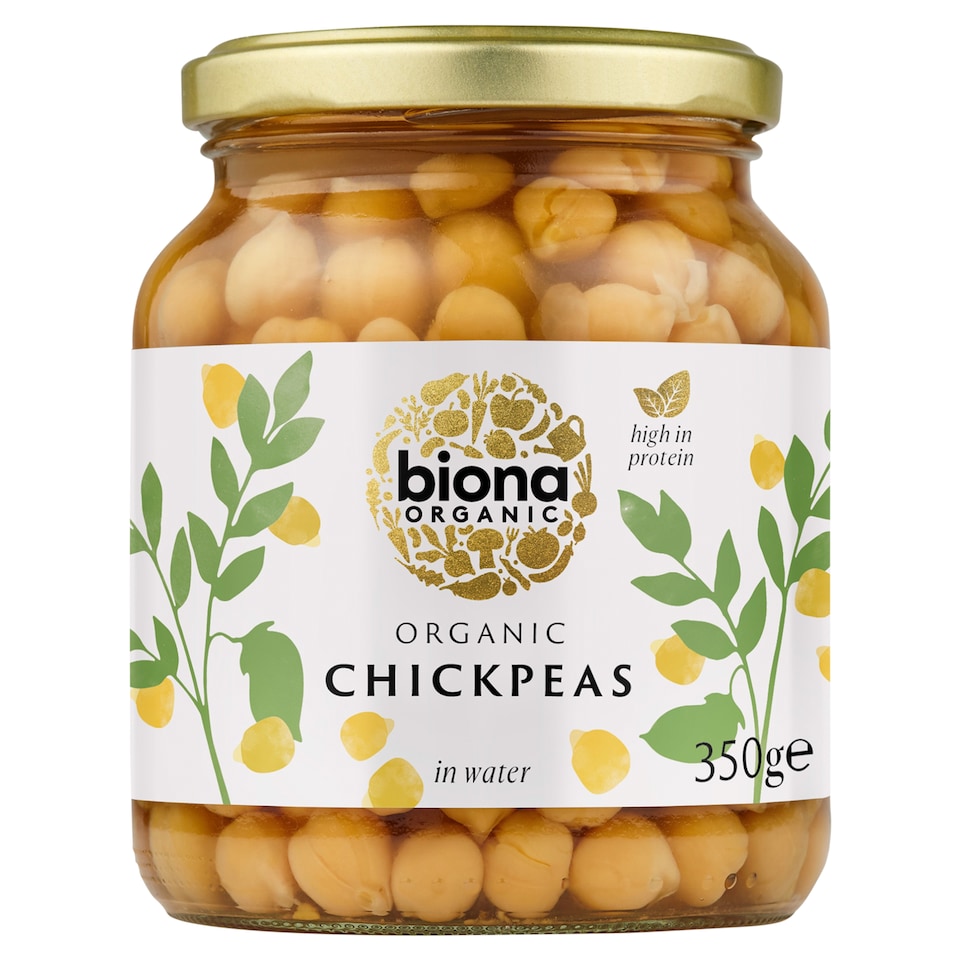 Biona Organic Chick Peas - Jar 350g