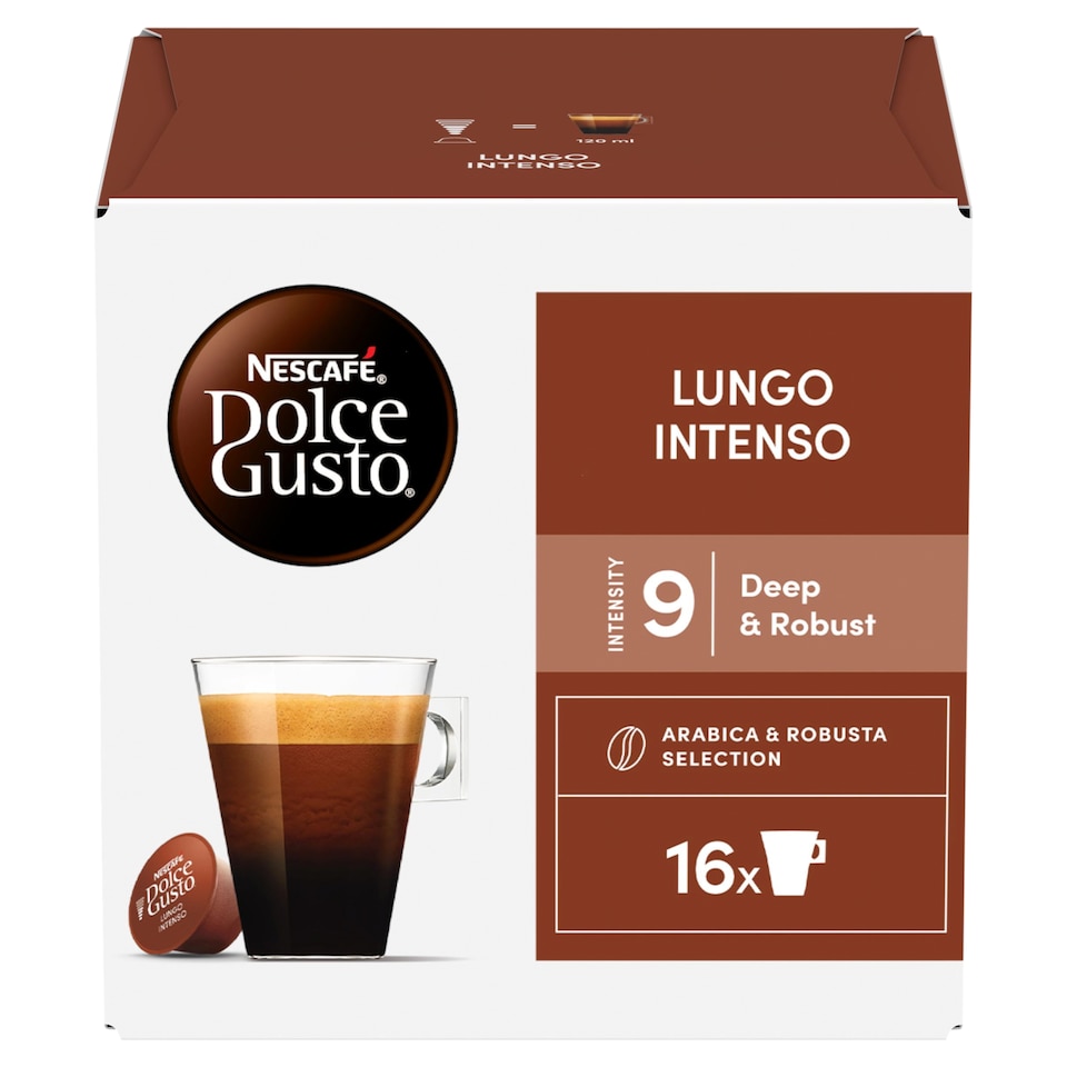 image 1 of NESCAFÉ® Dolce Gusto® Lungo Intenso - Coffee Capsules - 16 Capsules in a Pack