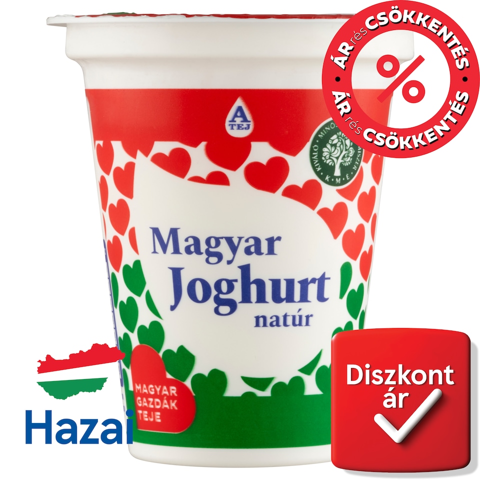 Magyar Joghurt natúr joghurt 140 g  1. kép