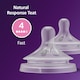 image 2 of Philips Avent Natural Response Teat Flow 4 3m+ 2 Pack