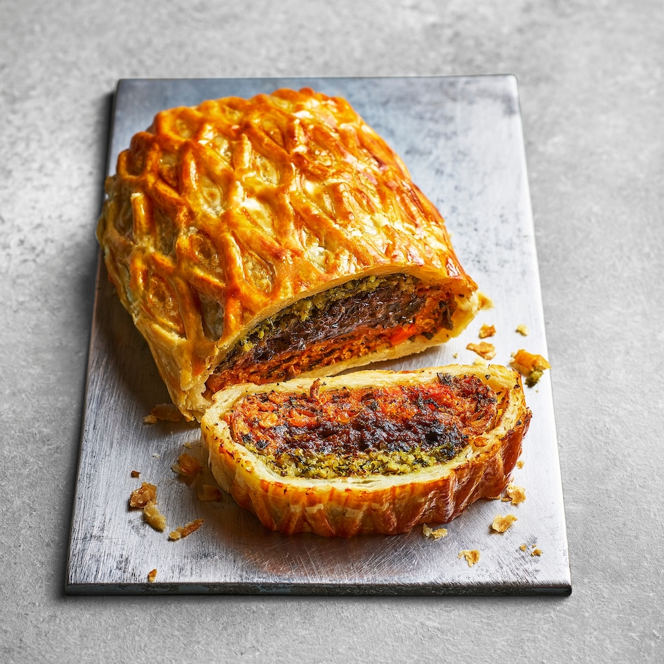 57. Tesco Finest Roasted Butternut Squash Wellington 485g (Serves 4)