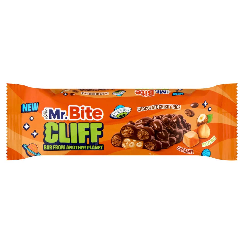 Mr. Bite Cliff karamellás csoki szelet 35 g  1. kép