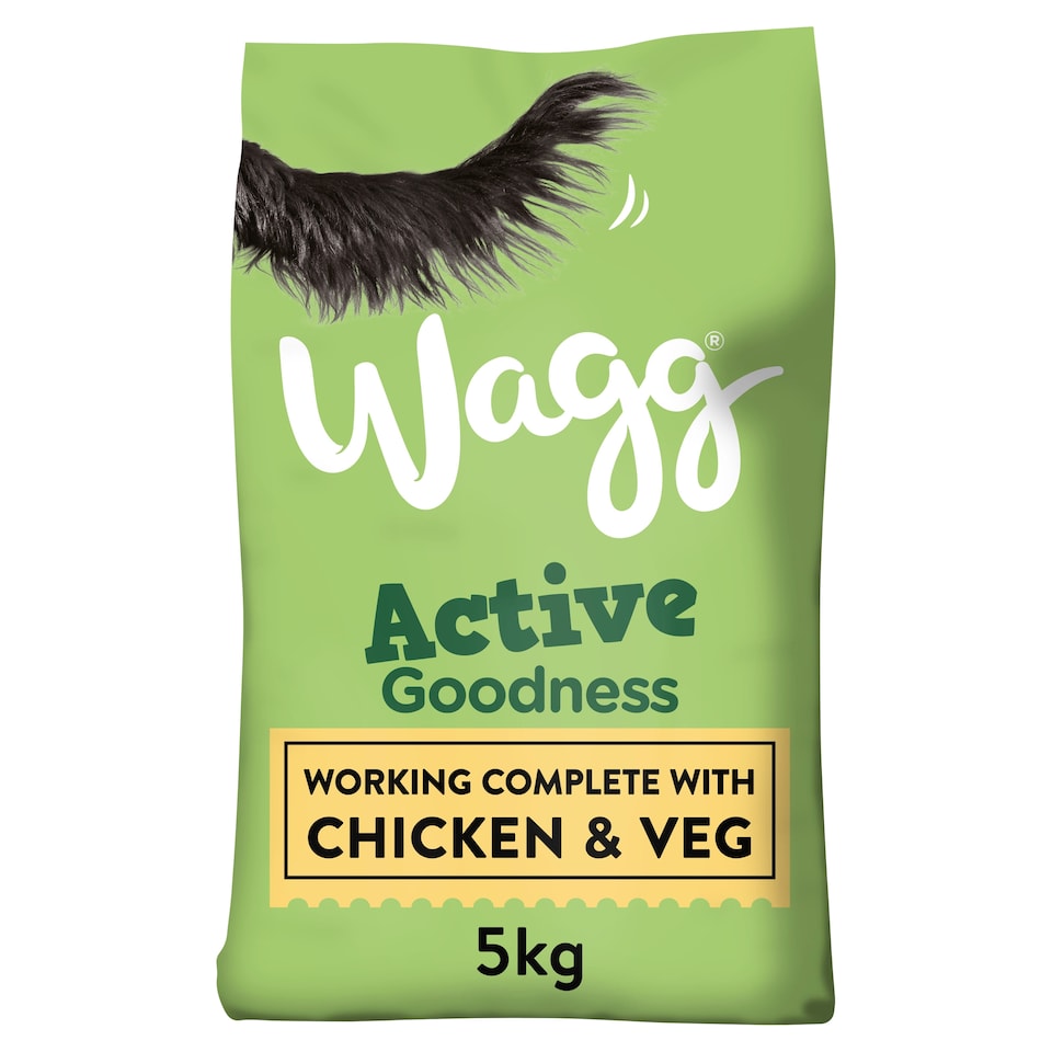 Wagg Worker Chicken & Vegetable Dog Food 5Kg