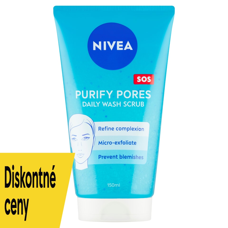 image 1 of Nivea Daily Wash Scrub 150 ml