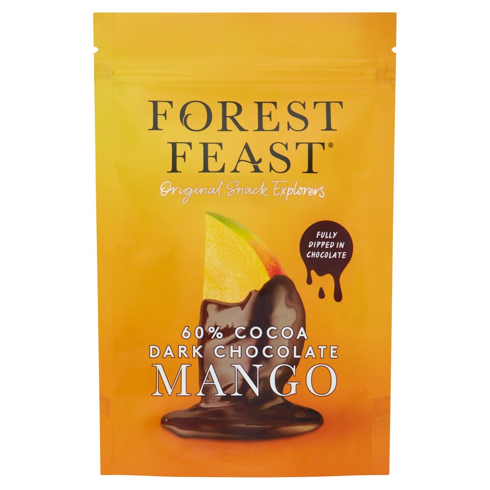 Forest Feast Dark Chocolate Mango 100G