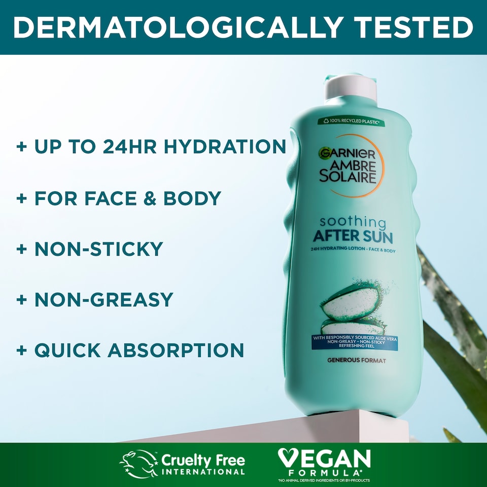 image 1 of Garnier Ambre Solaire After Sun Lotion 400Ml
