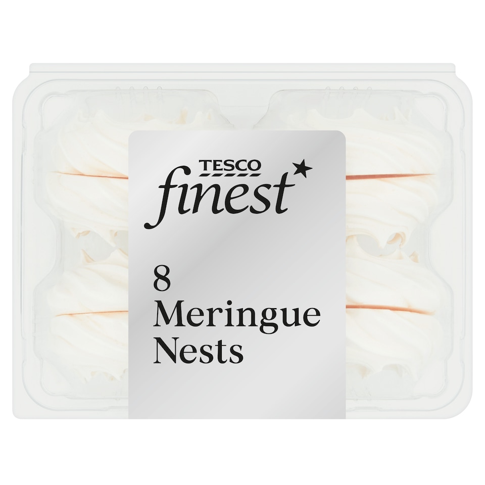 Tesco Finest Meringue Nests 8S
