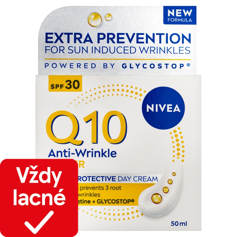 obrázok 1 z Nivea Q10 Power Spevňujúci denný krém proti vráskam OF 30 50 ml