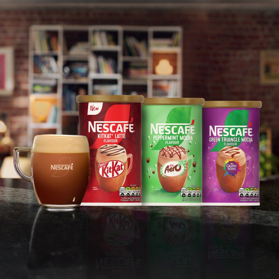 image 1 of Nescafe Kit Kat Latte Instant Coffee 273g